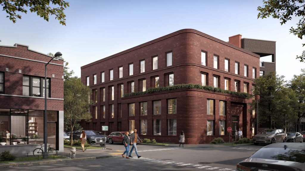 architectural rendering of city streets