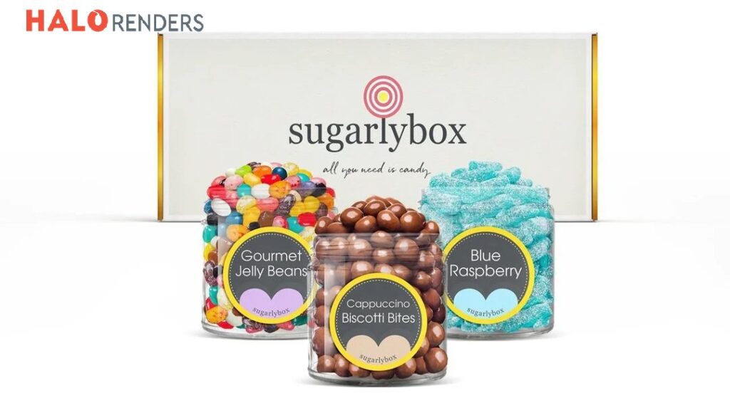 product rendering of halo render company