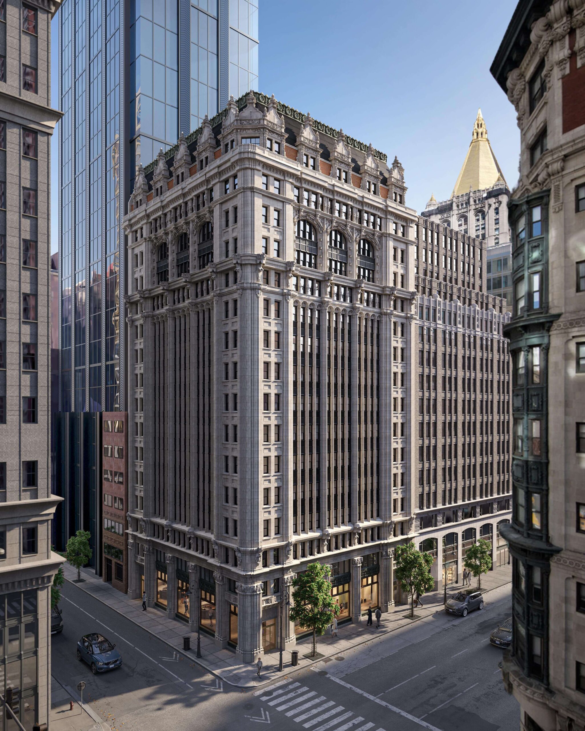 Emmet building NYC exterior visualization