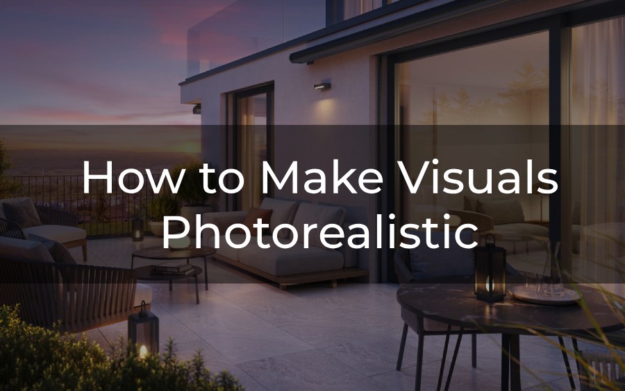 The process of creating photorealistic visuals