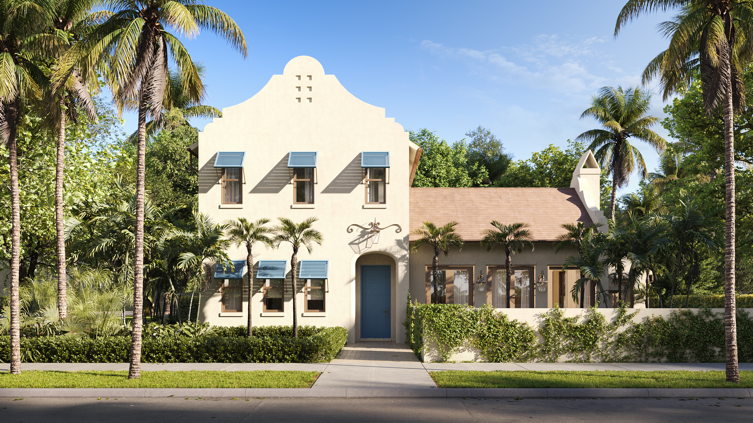 Exterior 3D rendering services in Los Angeles 