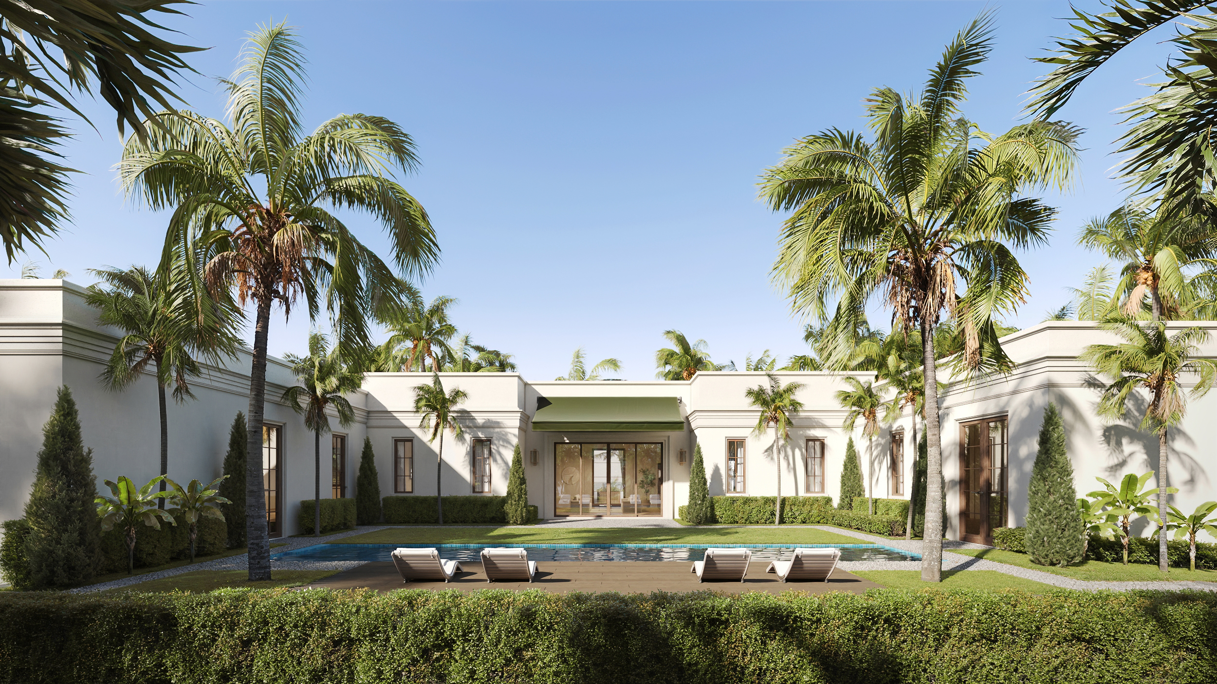 3D house rendering in Miami