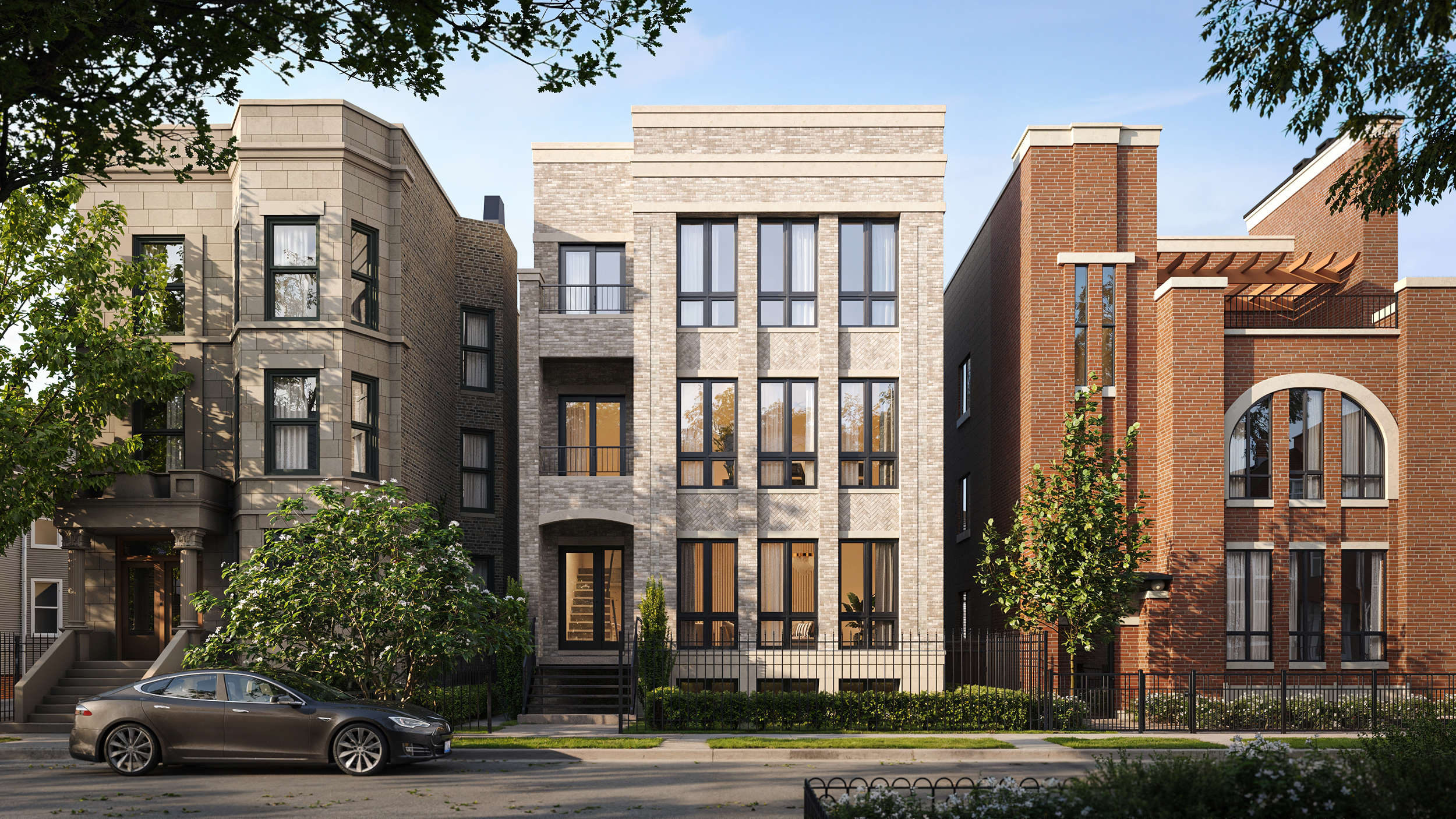 3D rendering in Chicago 