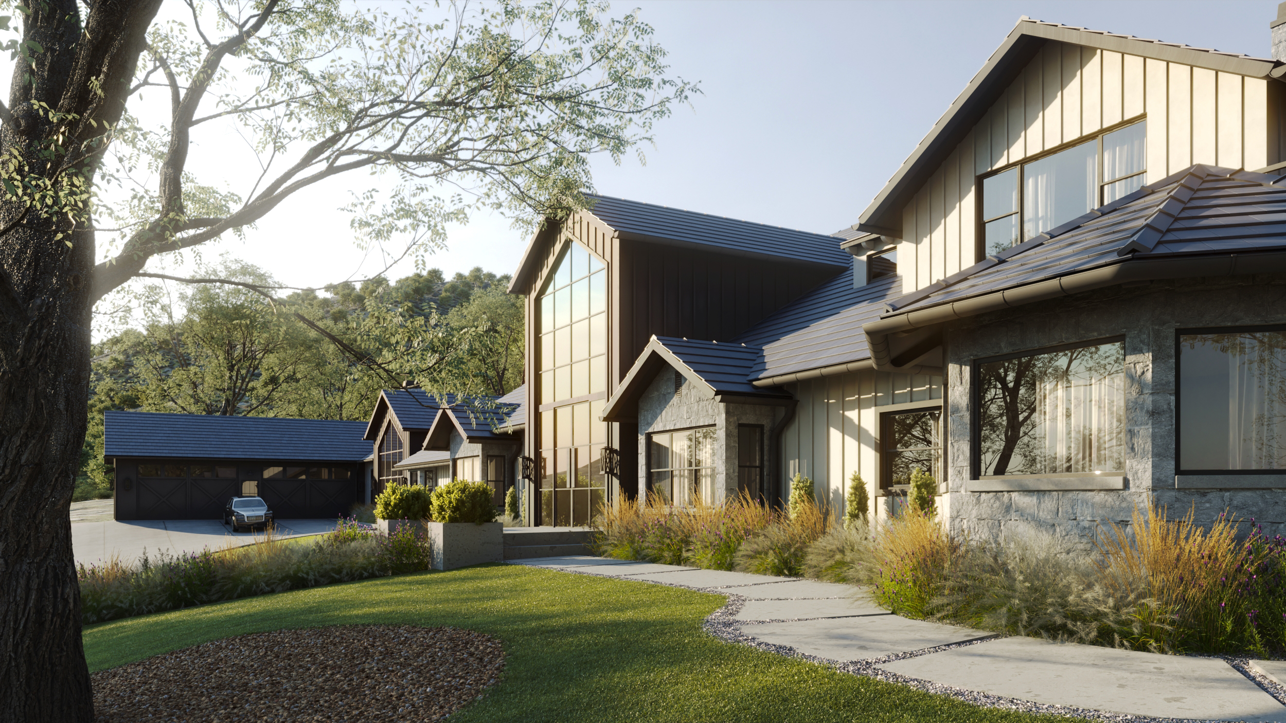 Real estate 3D rendering in Los Angeles 