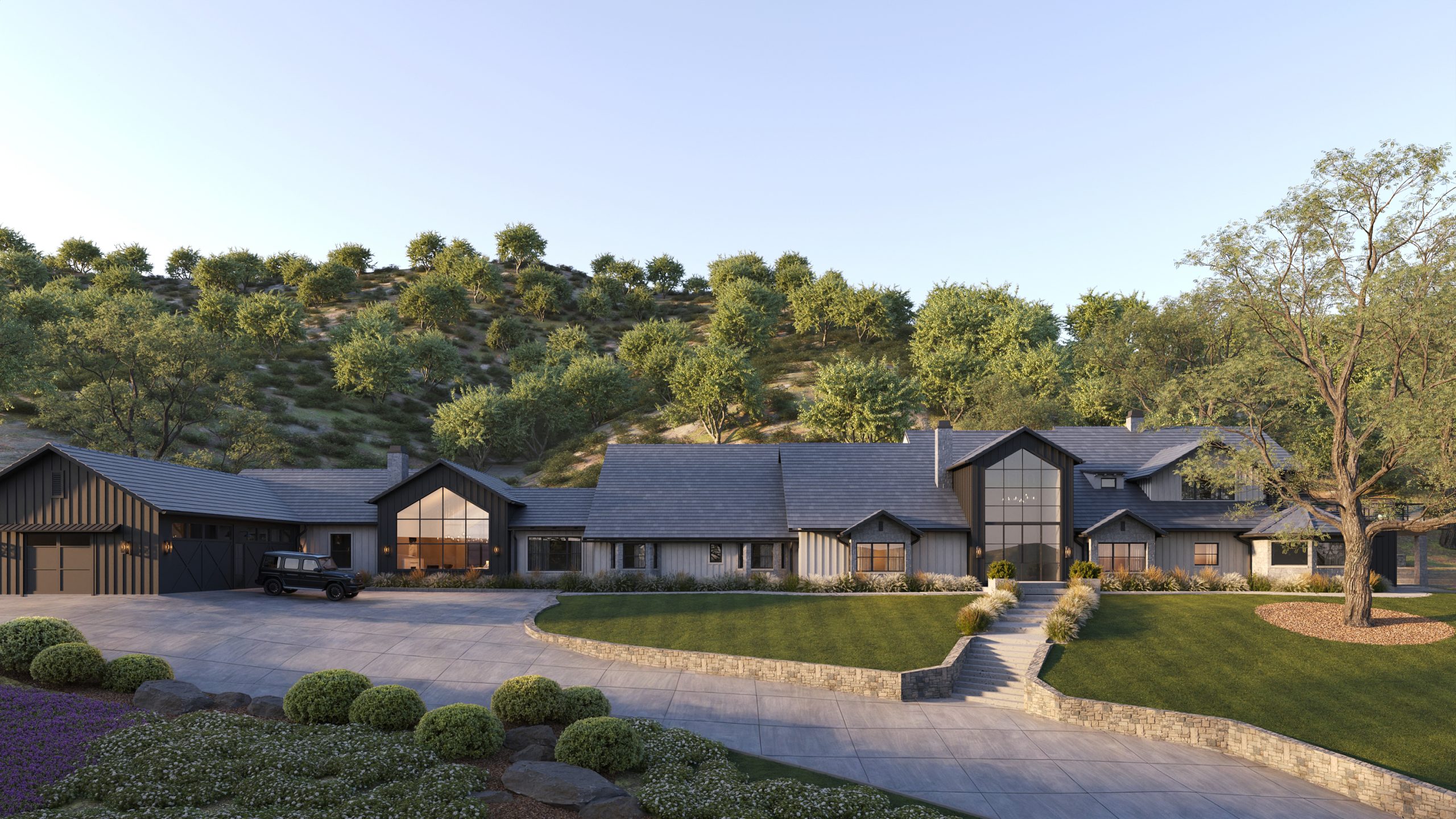 aerial view rendering 