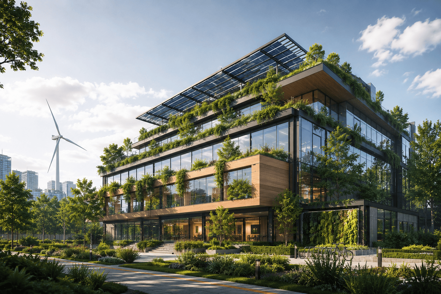 Visualizing Green: The Role of 3D Rendering in Marketing Sustainable and Net-Zero Buildings
