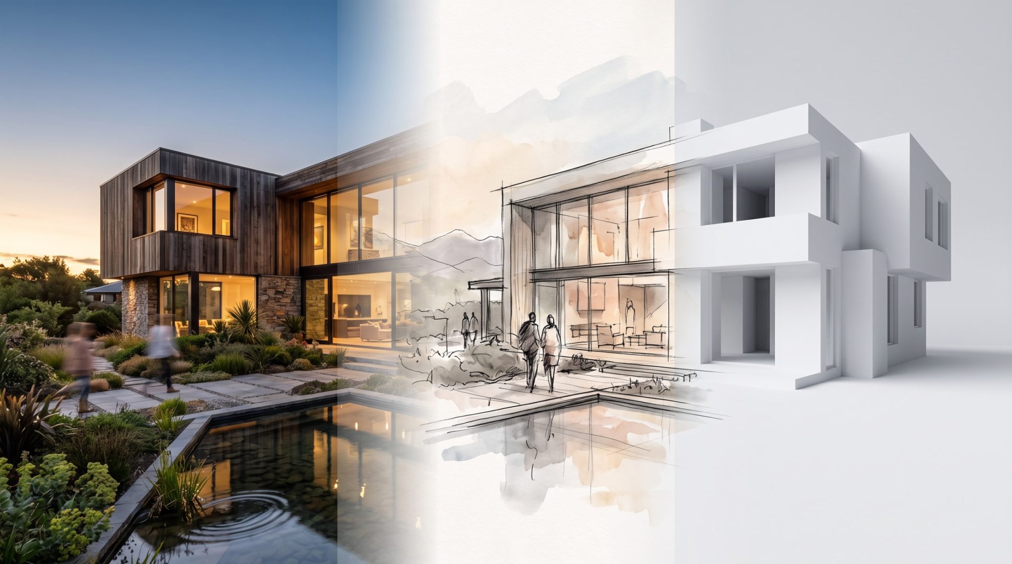 Architectural Rendering Styles: Photorealistic, Conceptual & White-Model