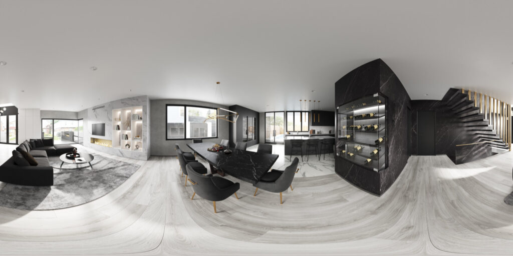 virtual reality of office