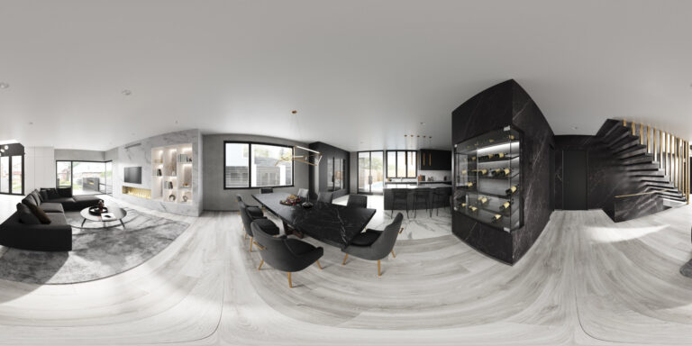 virtual reality of office