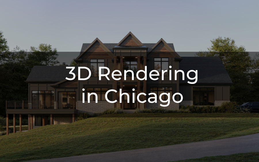 title for 3d rendering Chicago