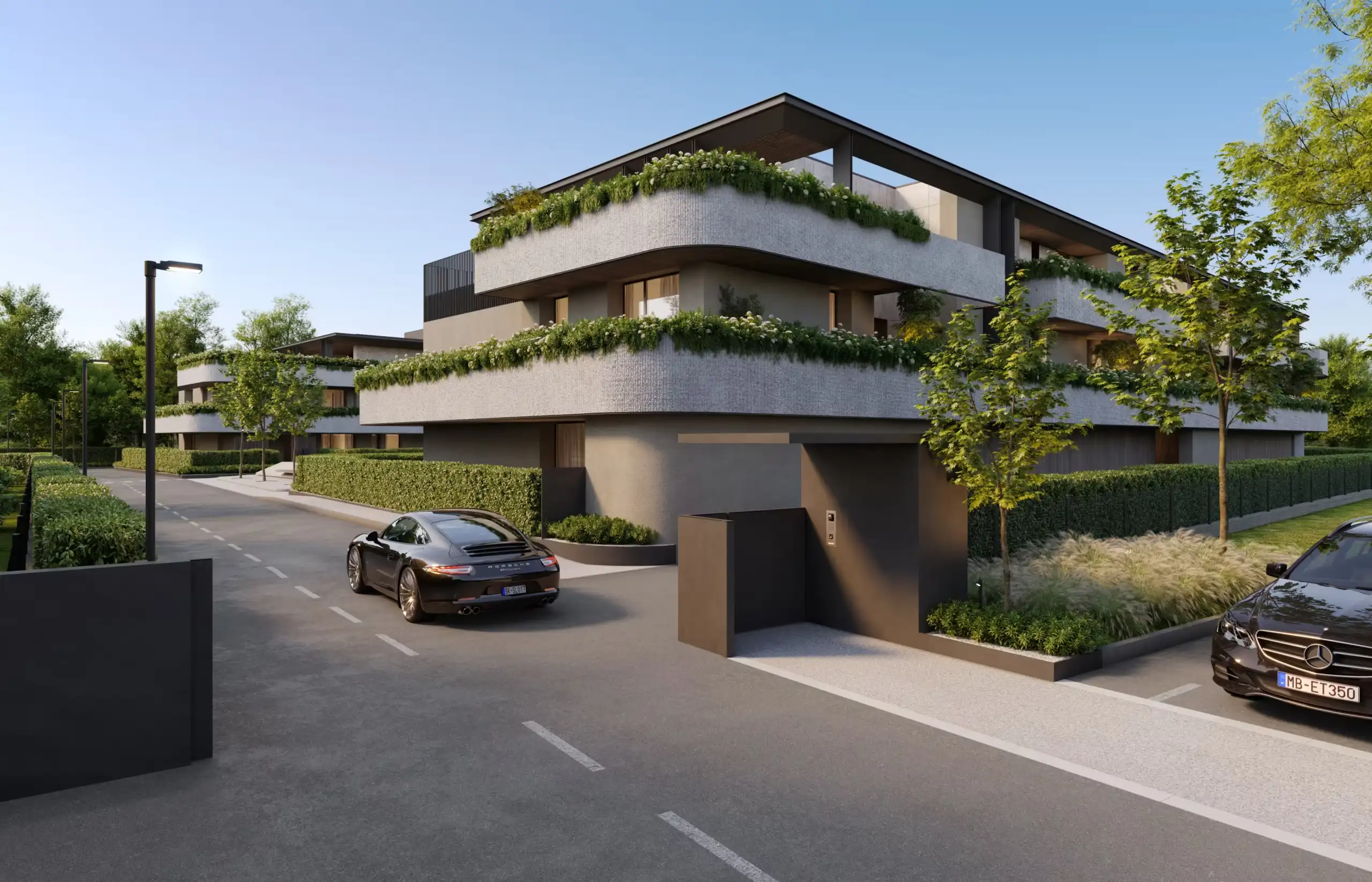 architectural rendering of residential rendering
