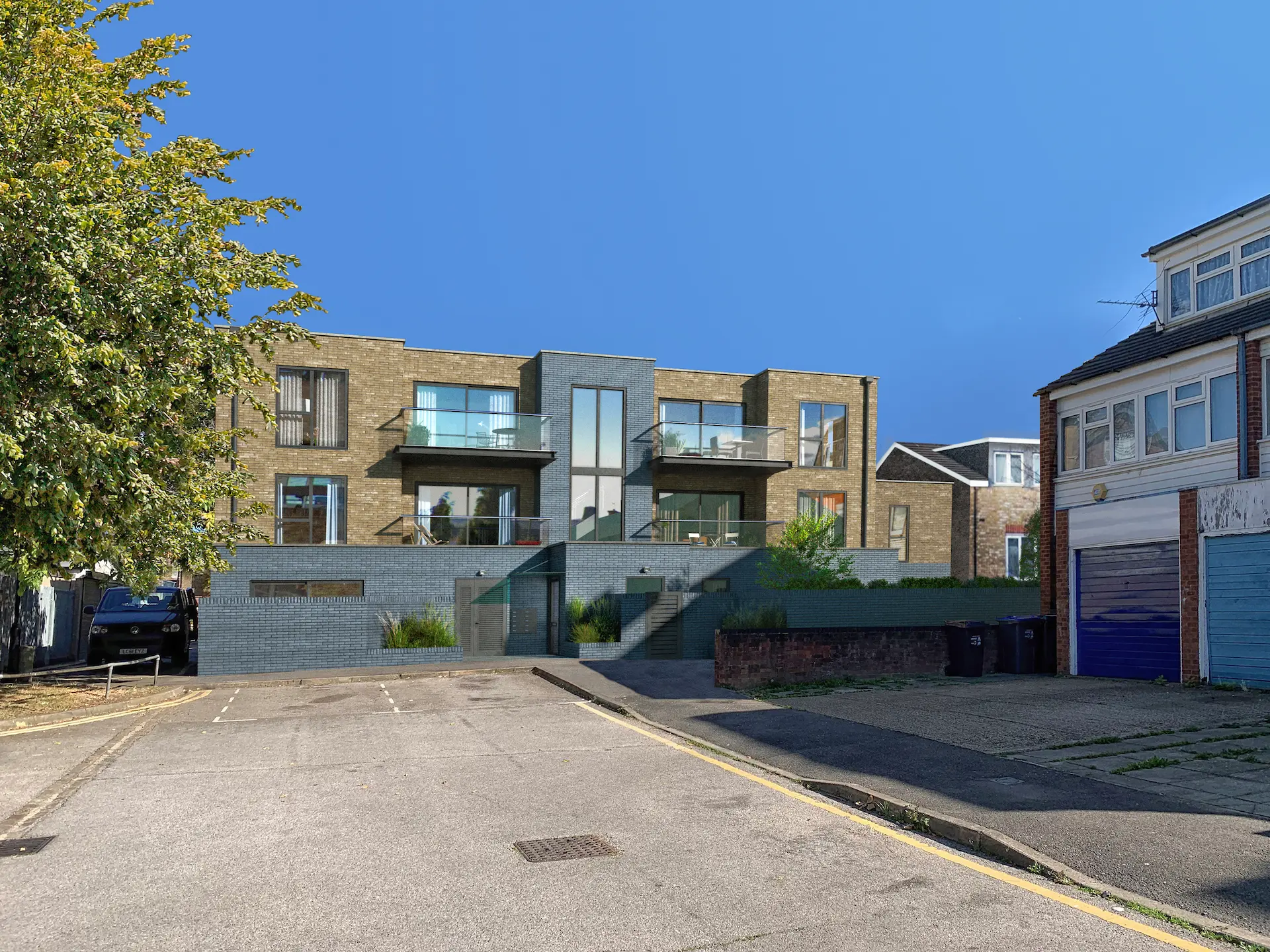 Luxury architectural rendering in London