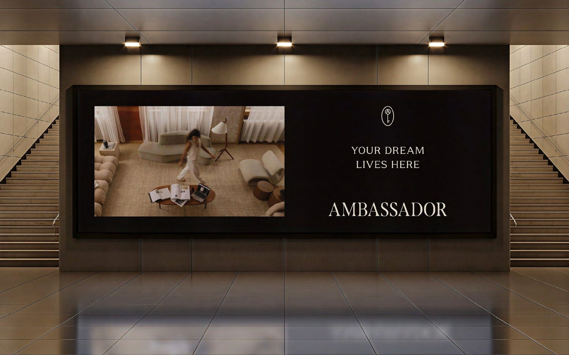 The Ambassador billboard