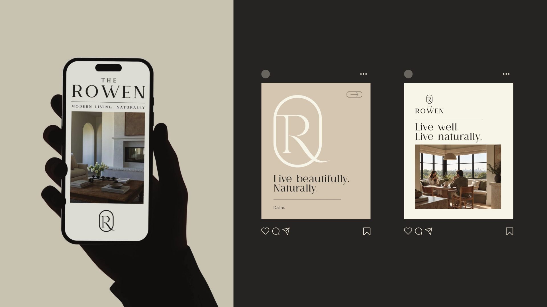 The Rowen social media