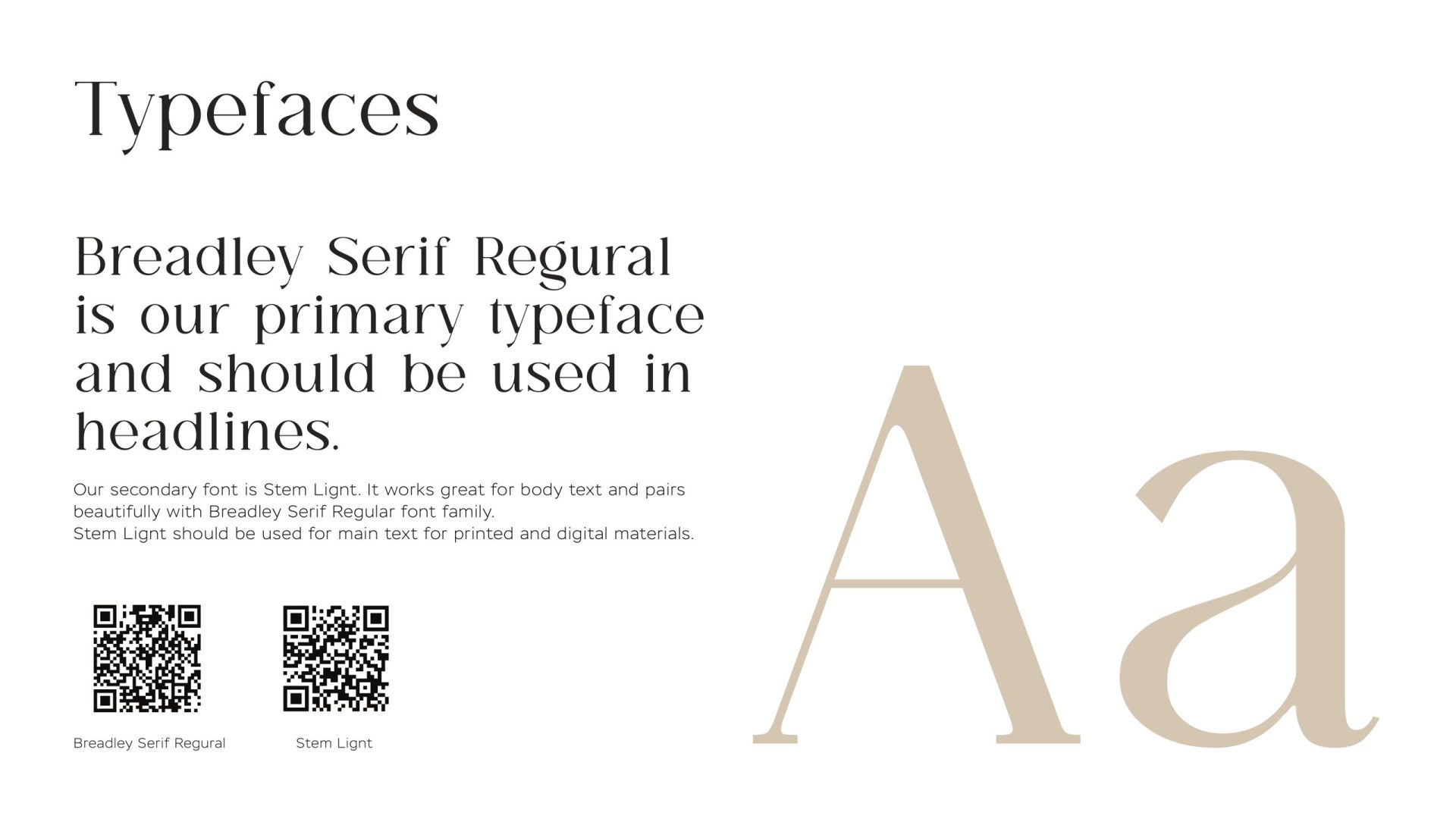 The Rowen typefaces