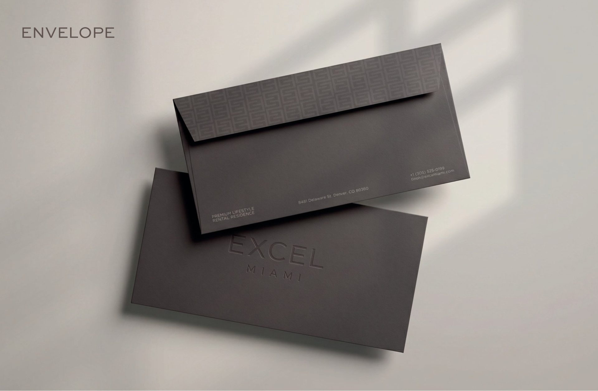 Excel Miami envelopes