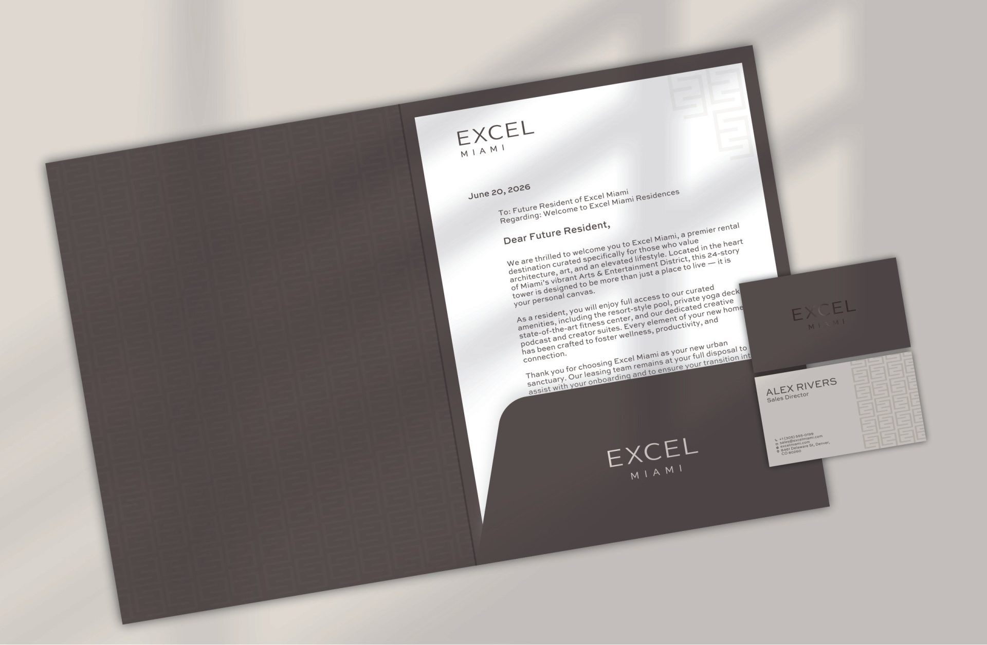 Excel Miami leasing folder