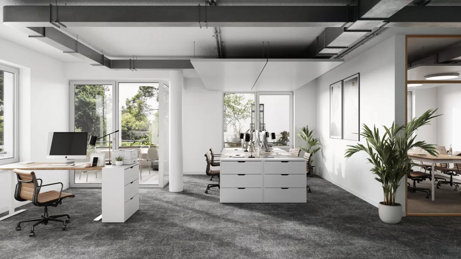 Modern office visualization